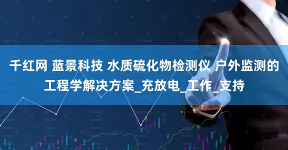 千红网 蓝景科技 水质硫化物检测仪 户外监测的工程学解决方案_充放电_工作_支持