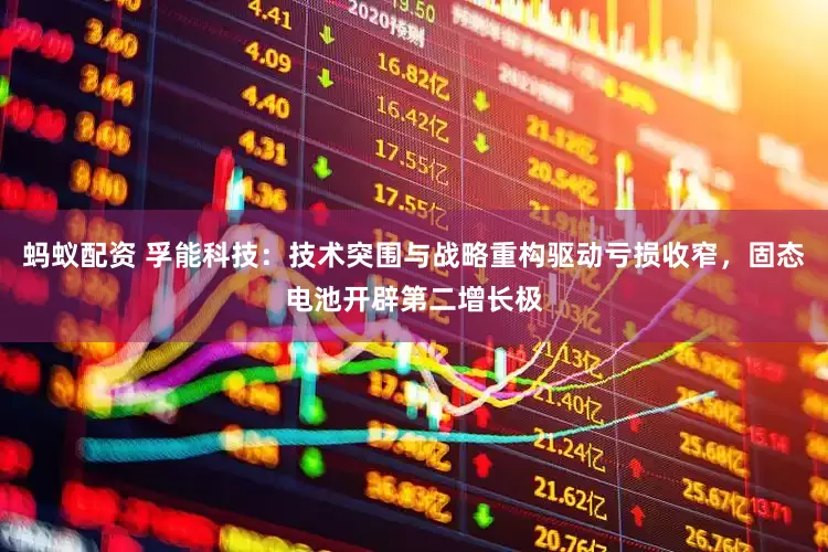 蚂蚁配资 孚能科技：技术突围与战略重构驱动亏损收窄，固态电池开辟第二增长极